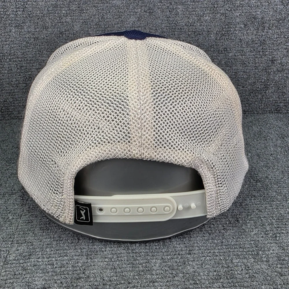 Pro Series Hat Cap Mens Snapback Blue PGA Golf Tournament Trucker Mesh Casual‎